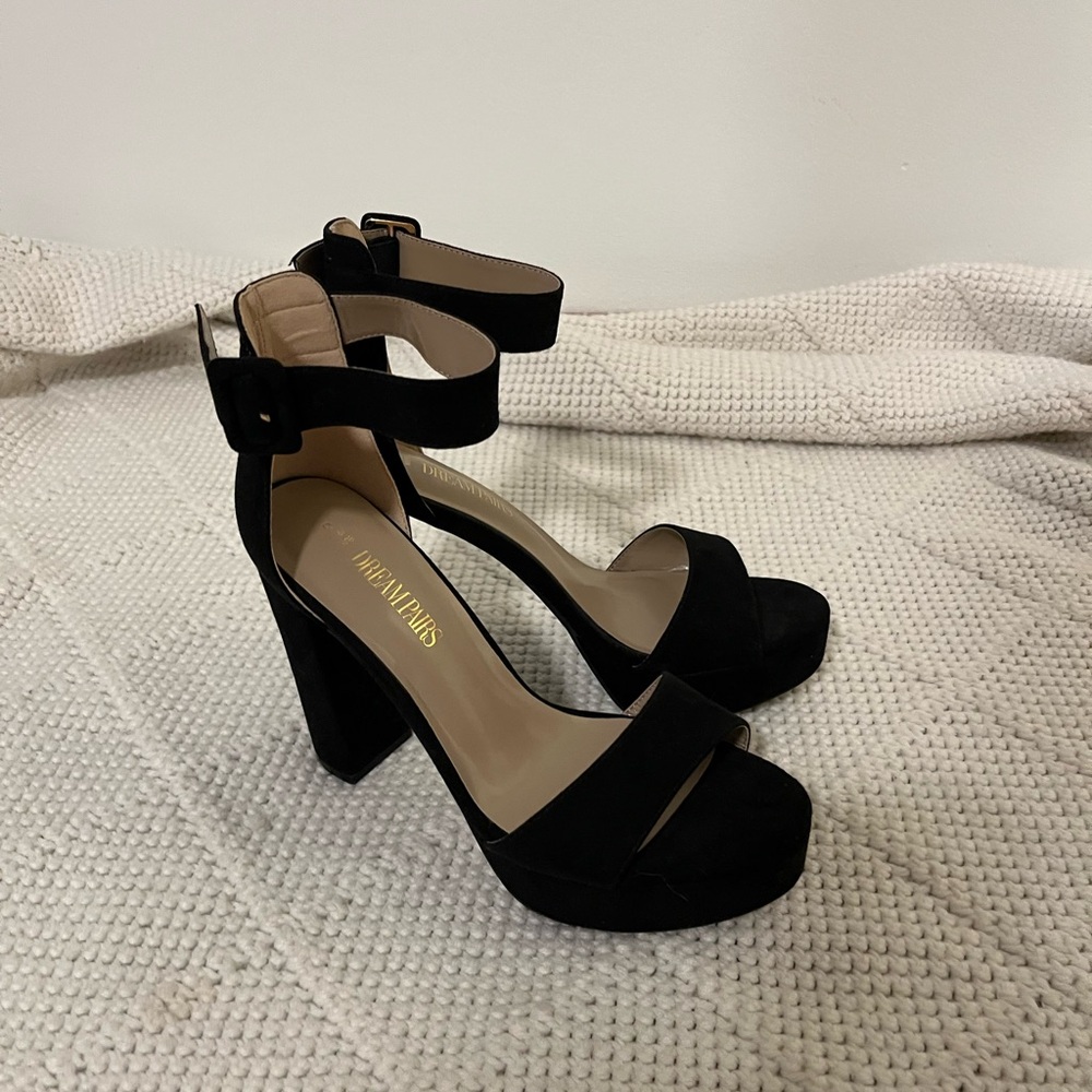 Dream Pairs Black Women's Heels